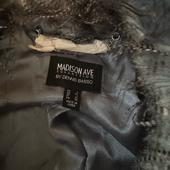 NWOT Dennis Basso Madison Avenue Tipped Fox Faux Fur - Picture 7 of 11